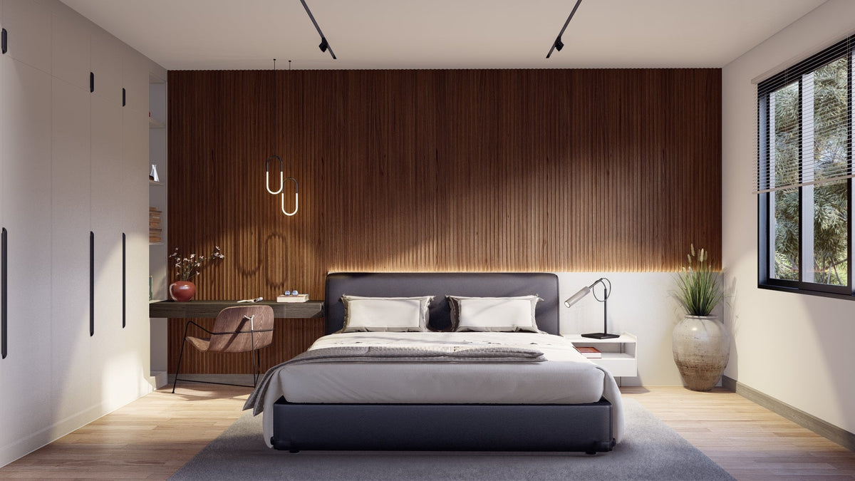 Oaklentra Laminate Slat Panels